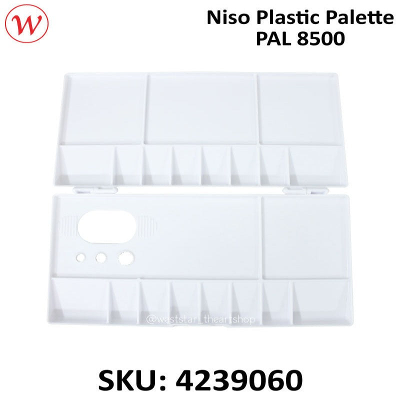 [WESTSTAR] NISO Plastic Folding Painting / Mixing Palette | PAL 8500