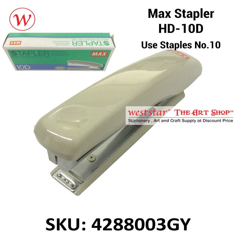 MAX HD-10 D Stapler | Use No.10 Staples