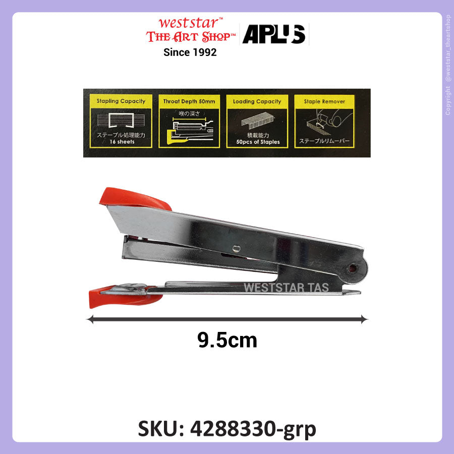 Aplus Stapler (HD-10) | Use staples No.10 (2-16sheets)