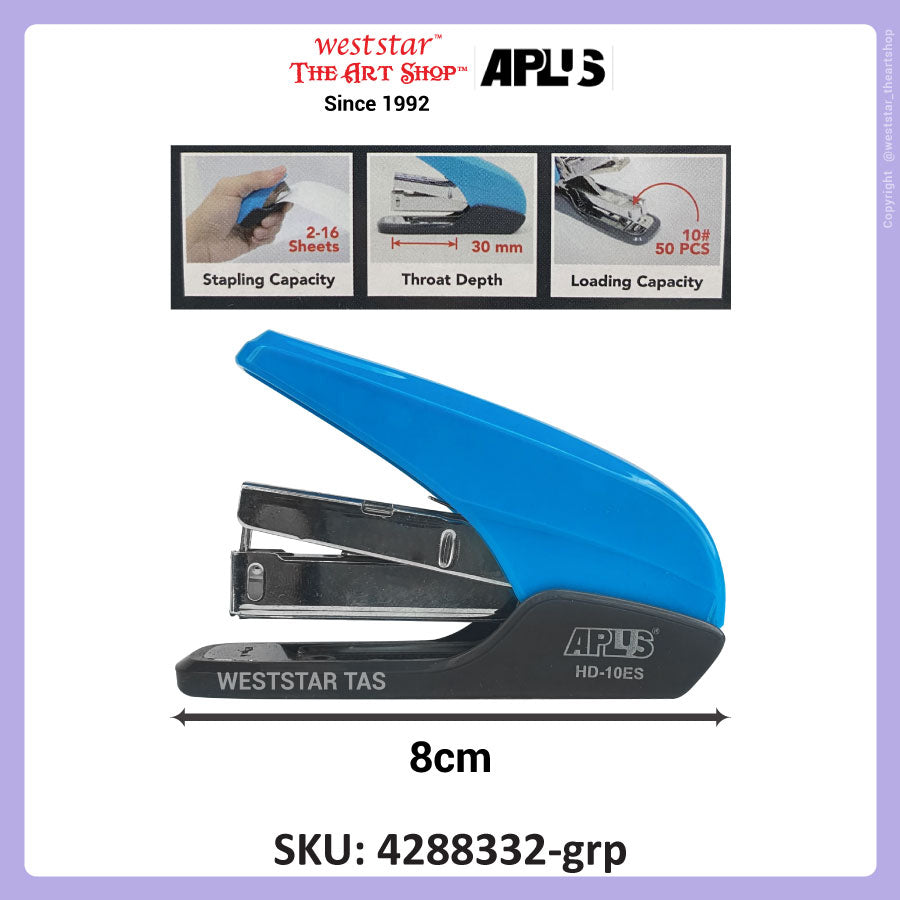 Aplus Creative Stapler (HD-10ES) | Use staples No.10 (2-16sheets)