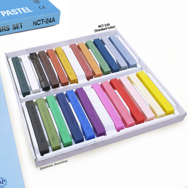 Sakura Nouvel Carre Pastel , Soft Pastel | 24 Colors