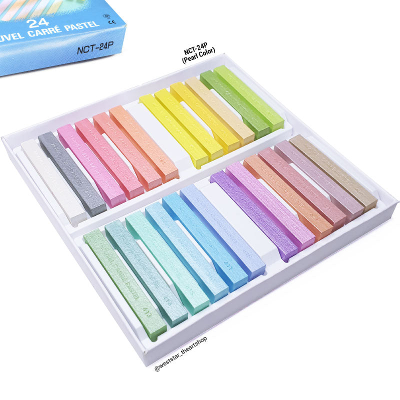 Sakura Nouvel Carre Pastel , Soft Pastel | 24 Colors