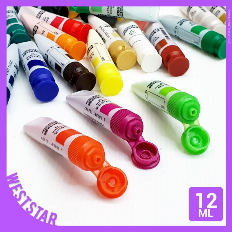 18 (12ml) tubes shops of vintage sakura watercolor paint