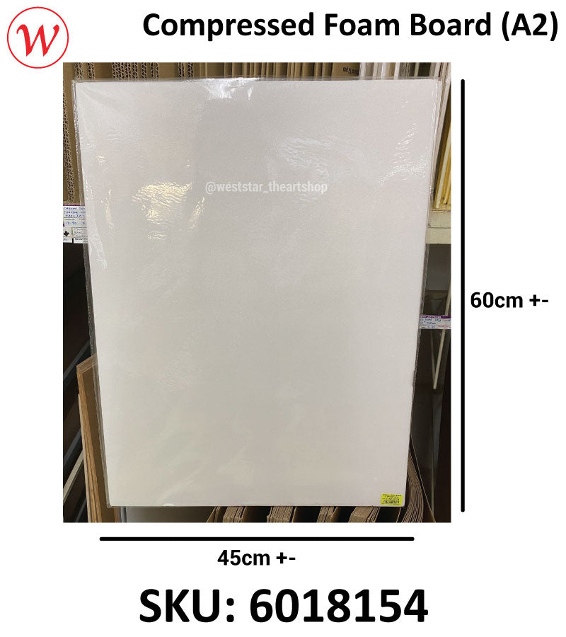 Compress Foam Board 45*60cm +- | A2