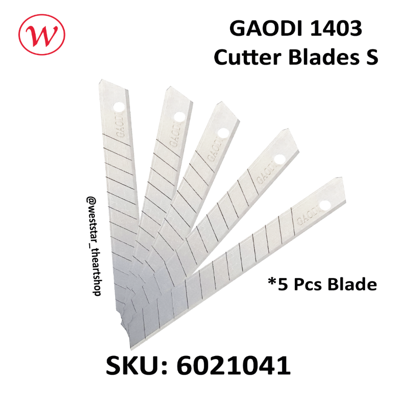 GAODI 1403 Cutter Blades Snap