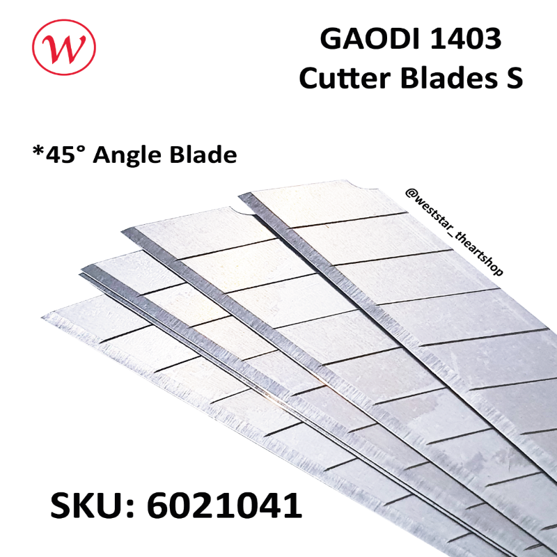 GAODI 1403 Cutter Blades Snap