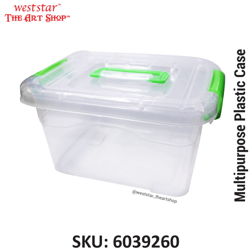 Small Multipurpose Plastic Case , Storage Box , Plastic Container (No. 982) | 20 x 15 x 10.5cm