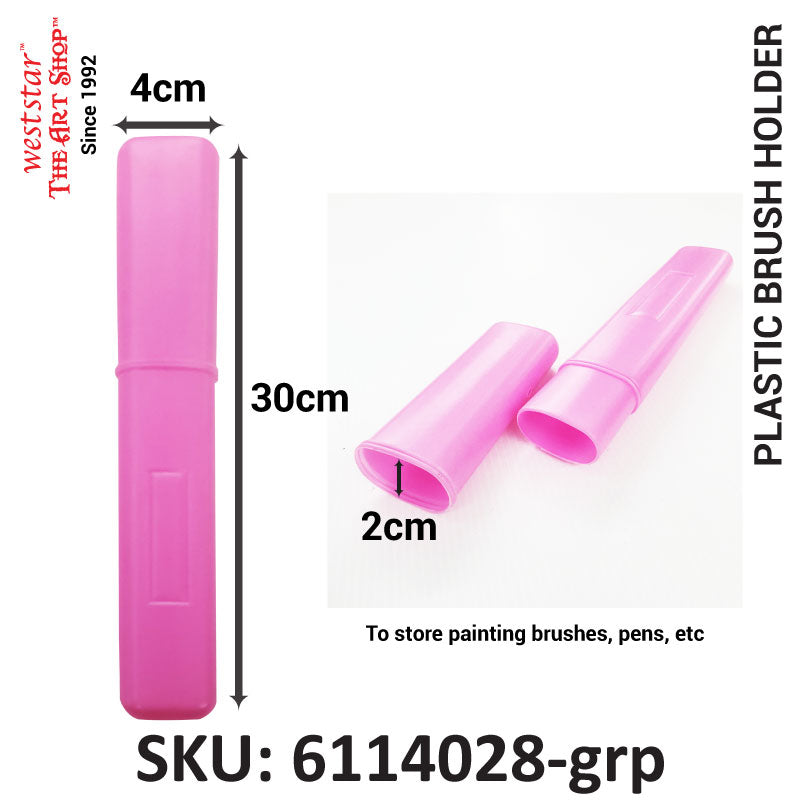 Plastic Brush Protector Case | 30cm