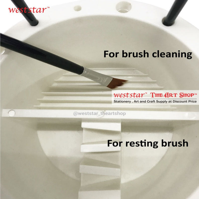 RD-009 Round Brush Washing Container