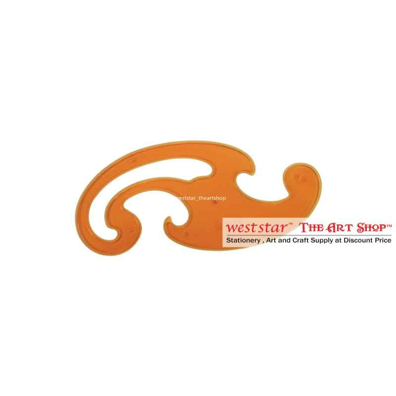 French Curve*Orange-Q | Set of 3pcs