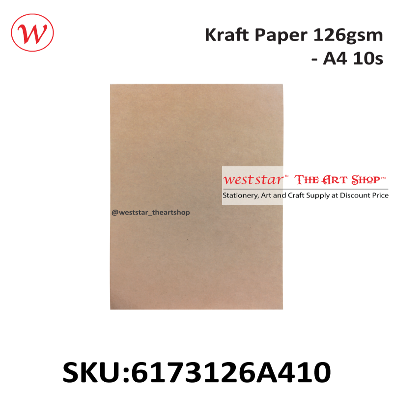 Kraft Paper 126gsm- A4