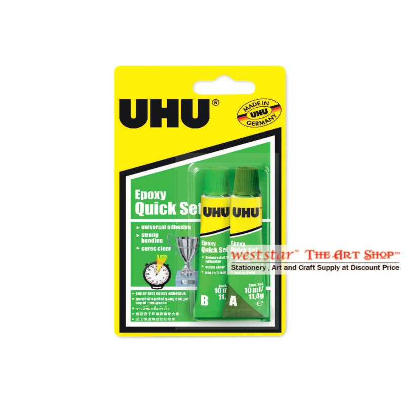 UHU Epoxy Ultra Strong 10ml 2pcs