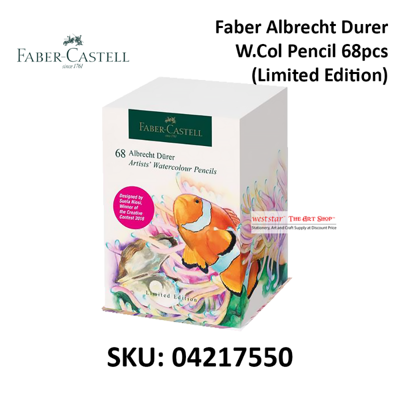 Faber Albrecht Durer W.Col Pencil 68pcs (Limited Edition)