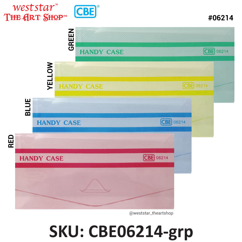 CBE 06214 Plastic Handy Case / Pen, Pencil Case (send random color)