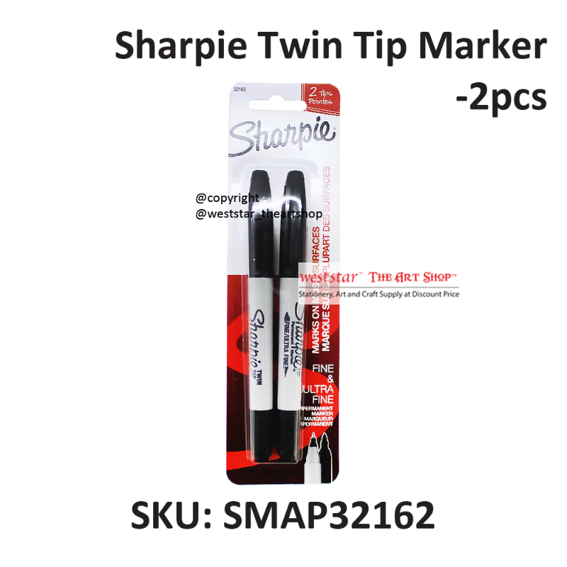 Sharpie Twin Tip Marker -2pcs