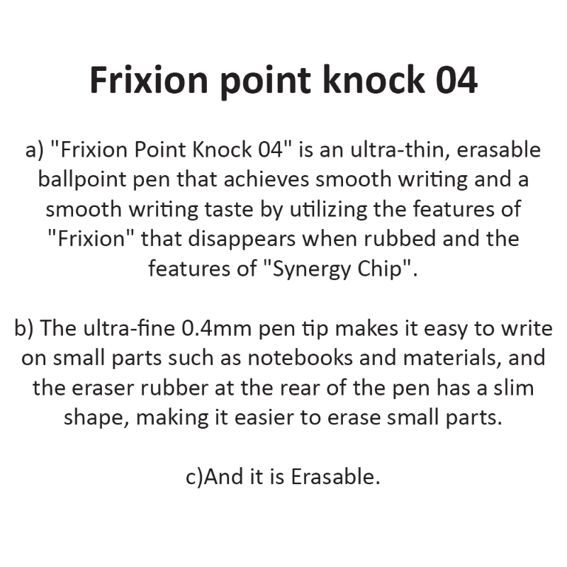 Frixion point knock 04-grp