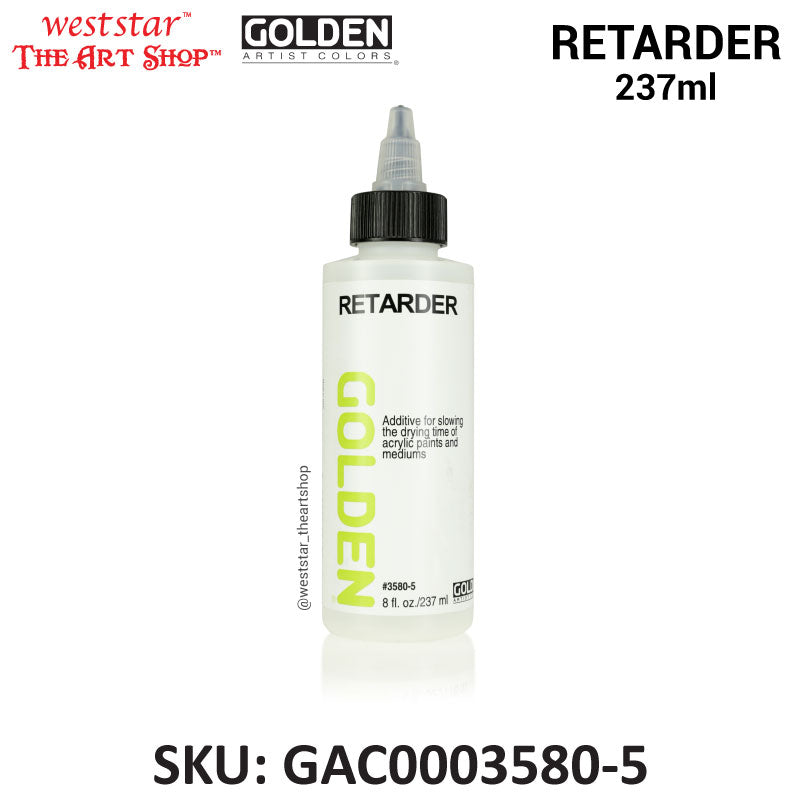 Golden Acrylic Retarder / Slow Drying Gel for Acrylic | 237ml