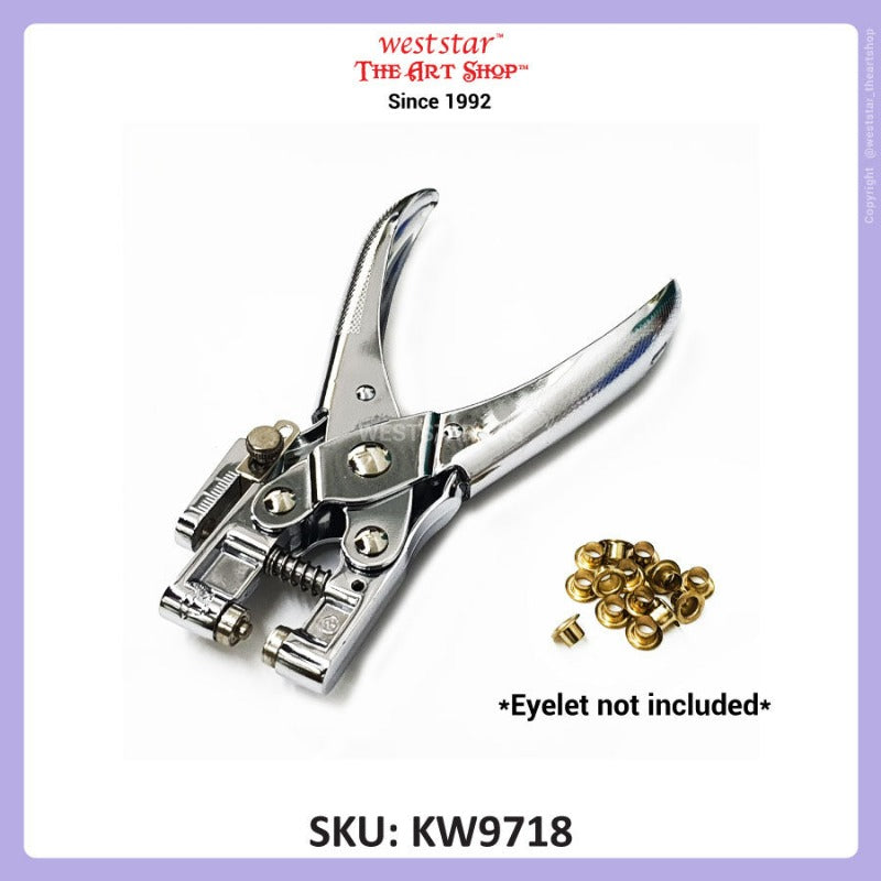 KW-Trio (9718) Eyelet Metal Punch, Eyelet plier