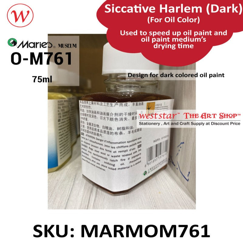 Marie's Museum - Siccative Harlem - O-M761 | (For Oil Color)