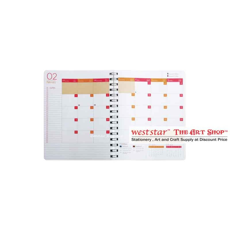 Masterprint PNF-A5 Monthly Planner A5