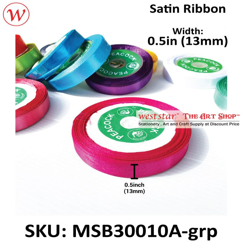 Satin Ribbon 0.5in (13mm)