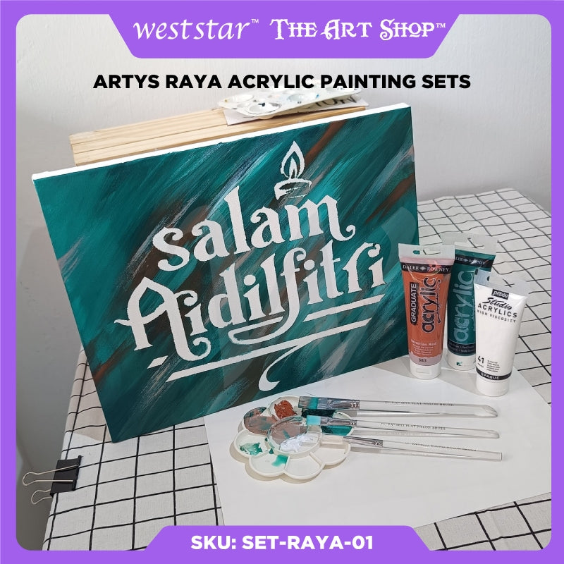 [WESTSTAR] ARTYS Raya Acrylic Painting Sets