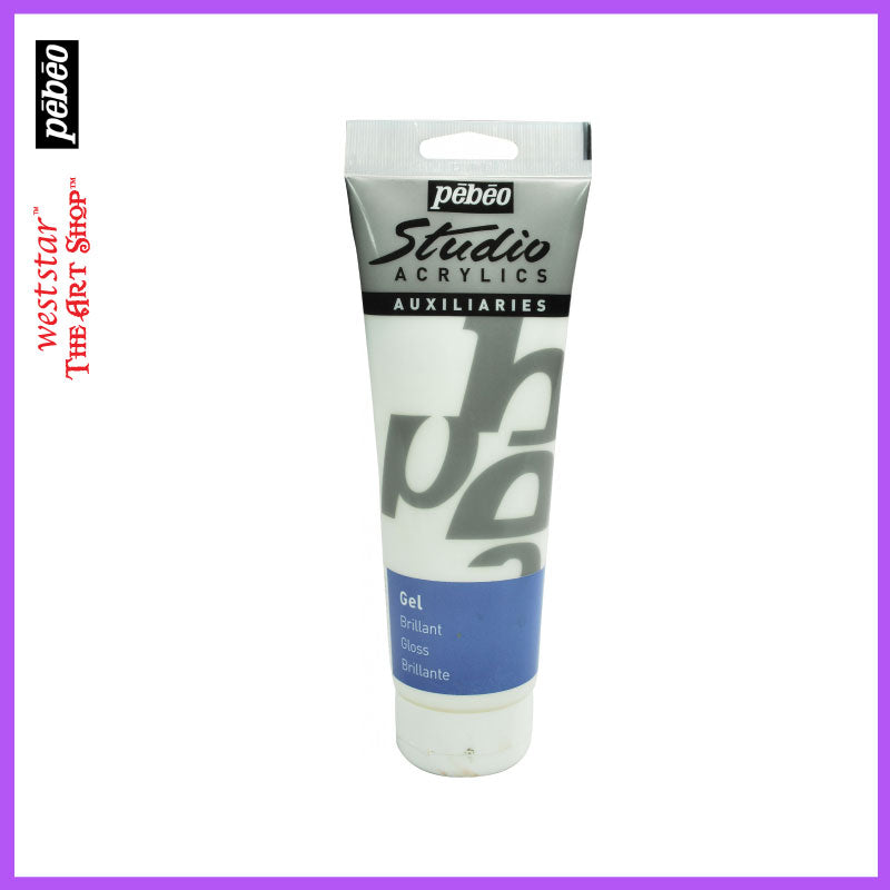 Pebeo Acrylic Gel Medium (250ml) | GLOSS / MATT