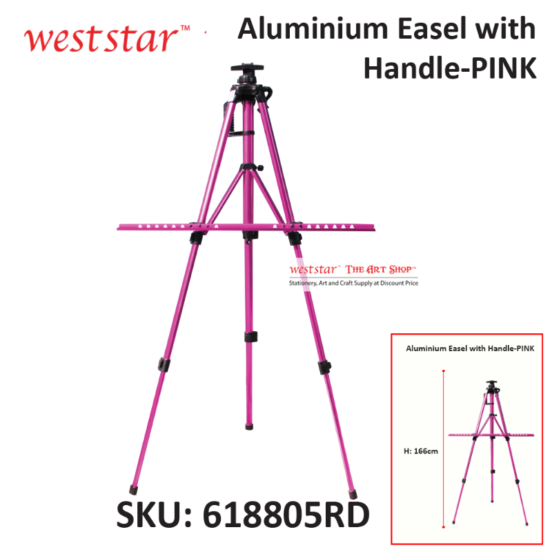 Aluminium Easel with Handle | Weststar The Art Shop - Retail & Wholesale