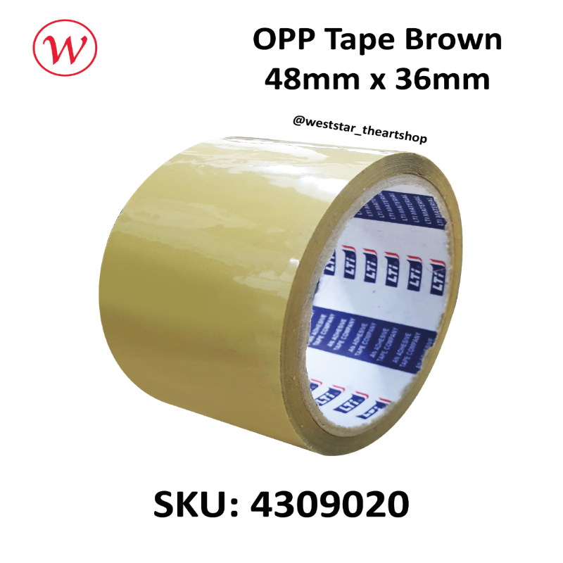 OPP Tape Brown 48mm x 36mm